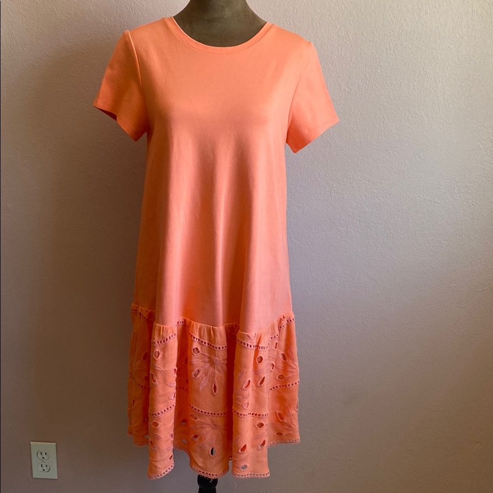 MAEVE BY ANTHROPOLOGIE. Elegant Coral Dress